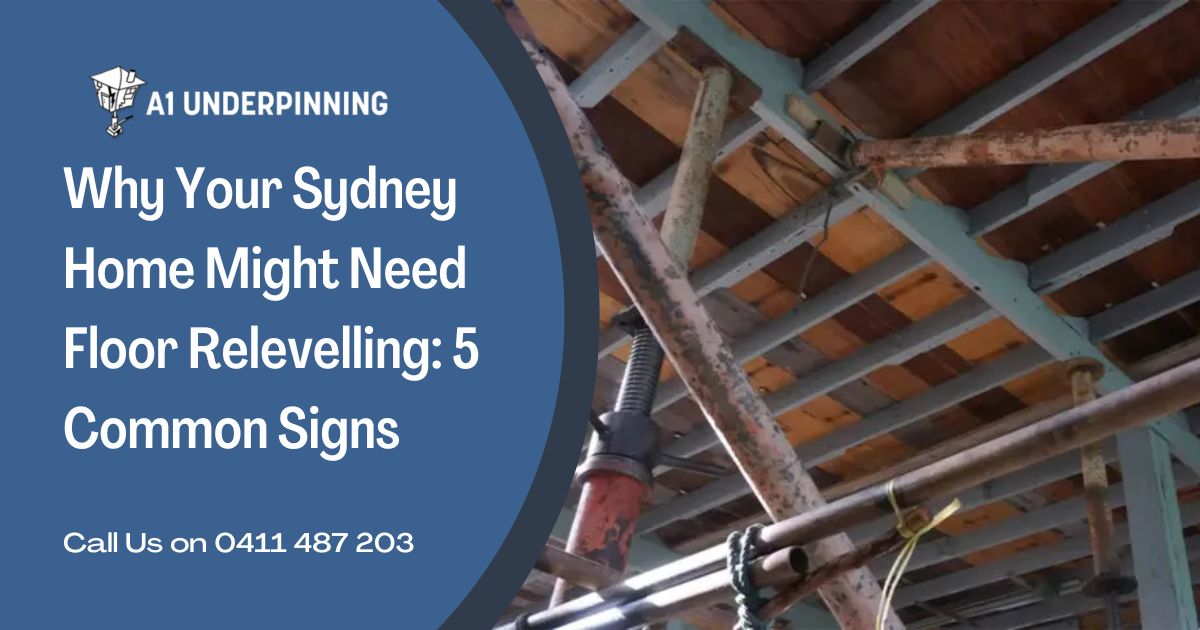 Why Your Sydney Home Might Need Floor Relevelling 5 Common Signs